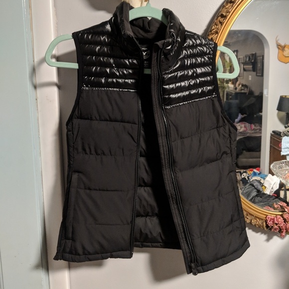 American Eagle Outfitters Jackets & Blazers - American Eagle Black Vest
